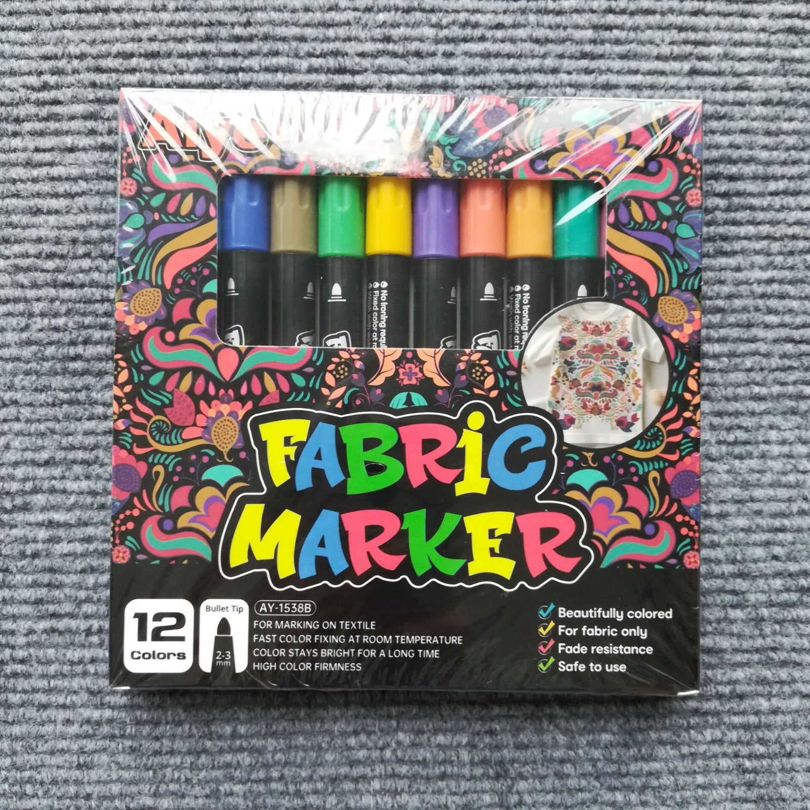 DIY Coloring Pajama Set's & Fabric Marker